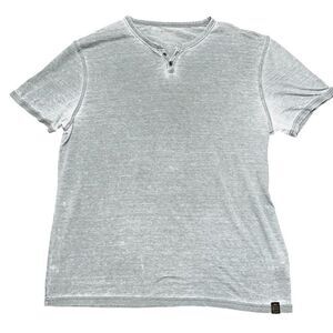 LUCKY BRAND Men’s Venice Burnout Notch Neck T-Shirt Size XL
